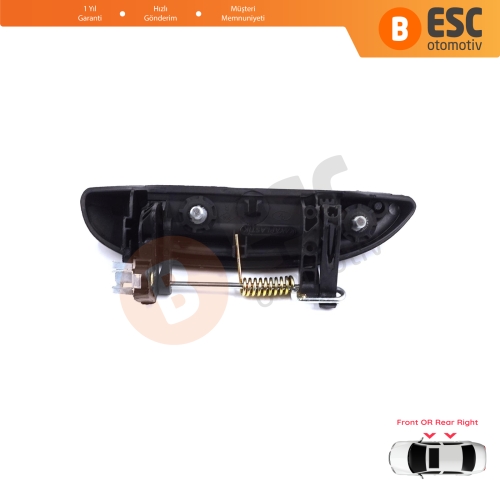 Renault Clio 2 Megane 1 Scenic 1 Symbol Thalia Logan Platina Lada Largus 7700426087 için Sağ Kapı Dış Açma Kolu
