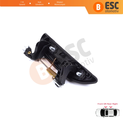Renault Clio 2 Megane 1 Scenic 1 Symbol Thalia Logan Platina Lada Largus 7700426087 için Sağ Kapı Dış Açma Kolu