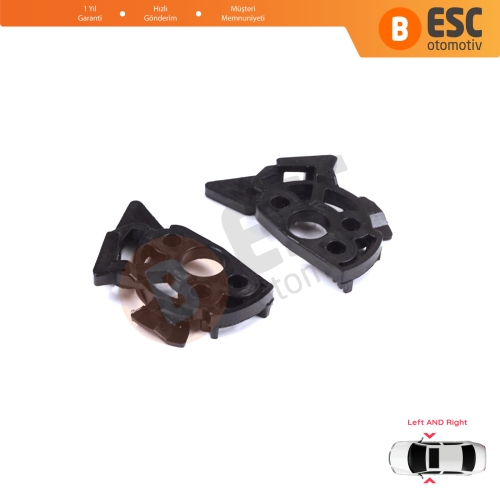 Mercedes S Class W222 V222 X222 C Class W205 için Sağ Sol Kapı Kilit Tamir Plastik Klipsi