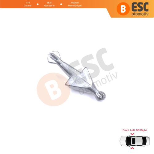 BMW 5 Series E60 E61 2003-2010 51217191917 51217127798 İçin Ön Kapı Kilidi Tamir Silindiri