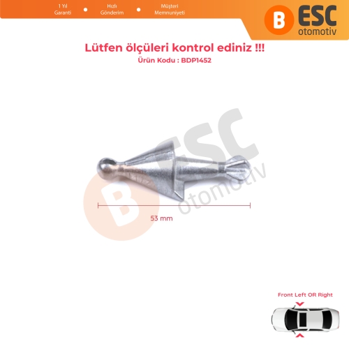BMW 5 Series E60 E61 2003-2010 51217191917 51217127798 İçin Ön Kapı Kilidi Tamir Silindiri
