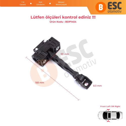 Skoda Fabia MK2 Roomster 5J7 Praktik 5J 5J0837249C İçin Ön Sağ veya Sol Kapı Gergisi