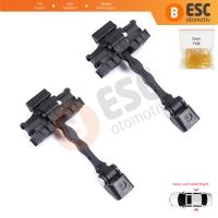 Skoda Fabia MK2 5J MG 542 545 2006-2014 5J6839249D İçin 2 EA Arka Sağ ve Sol Kapı Gergi Yayı