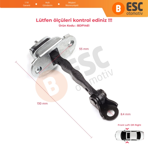 Skoda Fabia MK1 I 6Y 1999-2008 4/5 Kapı Praktik 6Y0837249F İçin Ön  Sağ veya Sol Kapı Gergisi