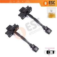 Skoda Octavia MK3 III A7 5E 5E3 5E5 2012-2021 5E0837249 İçin 2 EA Ön Sağ ve Sol Kapı Gergi Yayı