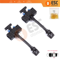 Audi A4 S4 RS4 B8 8K 8K2 8K5 8KH 2007-2016 8K0839249D İçin 2 EA Arka Sağ ve Sol Kapı Gergi Yayı