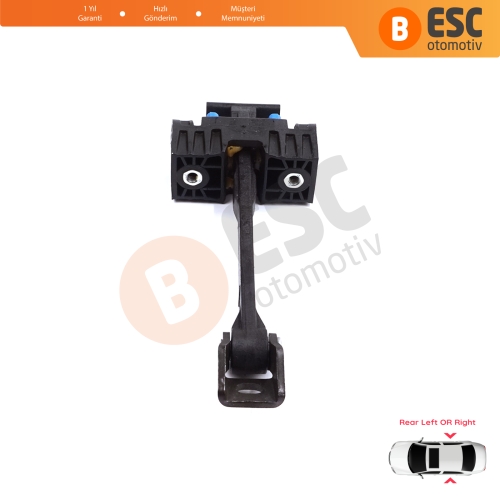 Audi A4 S4 RS4 B8 8K 8K2 8K5 8KH 2007-2016 8K0839249D İçin Arka Sağ veya Sol Kapı Gergisi