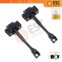 Audi A4 S4 B9 8W 8WH 8W5 8WD 8WJ 8W2 8WC 2015-On 8W0839249 İçin 2 EA Arka Sağ ve Sol Kapı Gergi Yayı