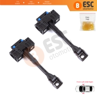 Audi Q3 RS MK1 8U 8UB 8UG 2011-2018 8U0837249C İçin 2 EA Ön Sağ ve Sol Kapı Gergi Yayı