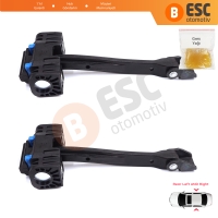 Audi Q3 RS MK1 8U 8UB 8UG 2011-2018 8U0839249D İçin 2 EA Arka Sağ ve Sol Kapı Gergi Yayı