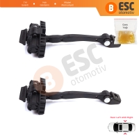 Skoda Karoq NU7 ND7 Seat Cupra Ateca KH 57A839203 İçin 2 EA Arka Sağ ve Sol Kapı Gergi Yayı