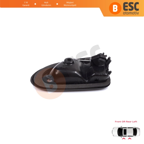 Renault Clio 2 Scenic Megane 1 Trafic Master 2 Mascott Logan 1 Movano Vivaro A Interstar Primastar 1 Daily 7700434716 İçin Siyah Sol Kapı İç Açma Kolu Kancalı Tip