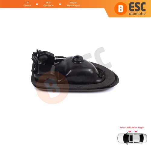 Renault Clio 2 Scenic Megane 1 Trafic Master 2 Mascott Logan 1 Movano Vivaro A Interstar Primastar 1 Daily 7700434717 İçin Siyah Sağ Kapı İç Açma Kolu Kancalı Tip