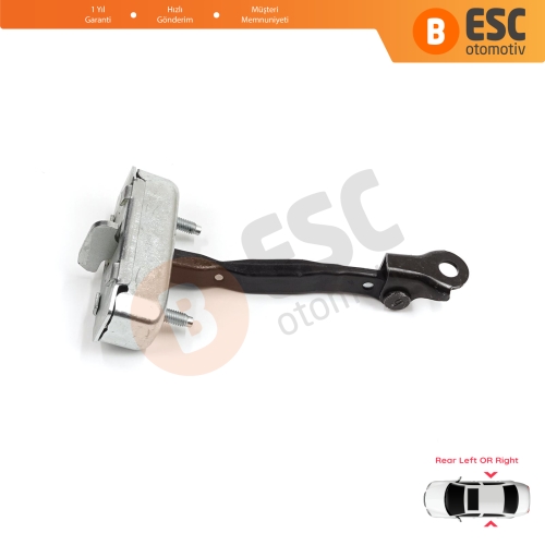 Toyota Corolla E120 2000-2007 Verso MK1 2001-2004 Wish AE10 2003–2009 6863012090 İçin Arka Sağ veya Sol Kapı Gergisi