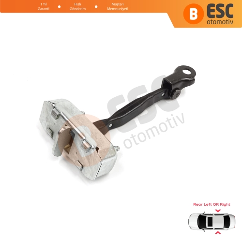 Toyota Corolla E120 2000-2007 Verso MK1 2001-2004 Wish AE10 2003–2009 6863012090 İçin Arka Sağ veya Sol Kapı Gergisi