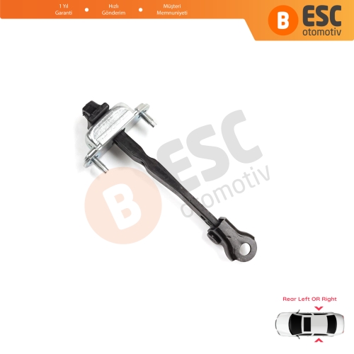 Dacia Renault Sandero MK3 LJI Logan LJI Taliant 824308415R İçin Arka Sağ veya Sol Kapı Gergisi