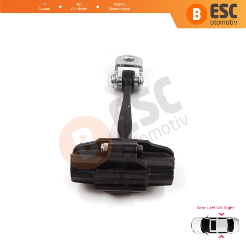 Renault Dacia Duster MK2 HM 2017-2024 804300992R İçin Arka Sağ veya Sol Kapı Gergisi