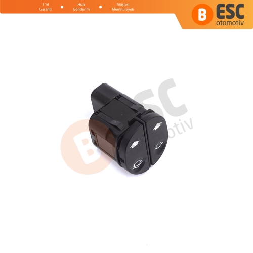 Ford Fiesta MK5 JH JD Fusion JU Tourneo Connect MK1 Transit V347 V348 6S6T14529AB İçin Sol Ön Kapı Cam İkili Açma Düğmesi
