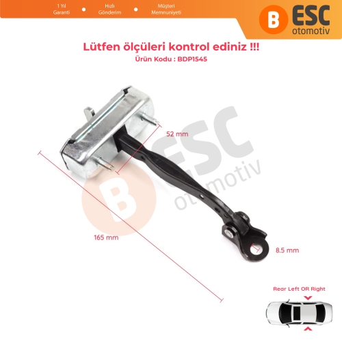 Toyota Camry MK7 V5 XV50 XV55 2011-2019 68630-33092 İçin Arka Sağ veya Sol Kapı Gergisi