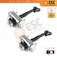 Toyota Sequoia MK2 XK60 2008-2022 Tundra MK2 XK50 2007-2021 4-Kapı İçin 2 EA Ön Sağ ve Sol Kapı Gergi Yayı