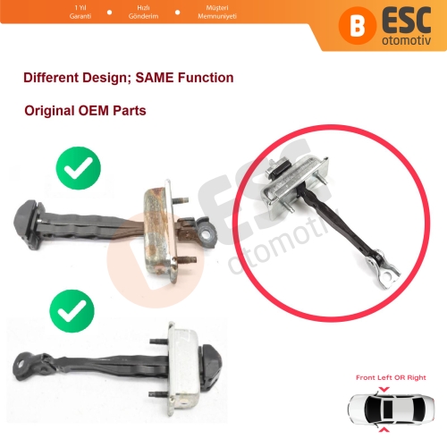 Opel Insignia B Z18 2017-On Buick Regal MK6 2018-2020 39089087 İçin Ön Sağ veya Sol Kapı Gergisi