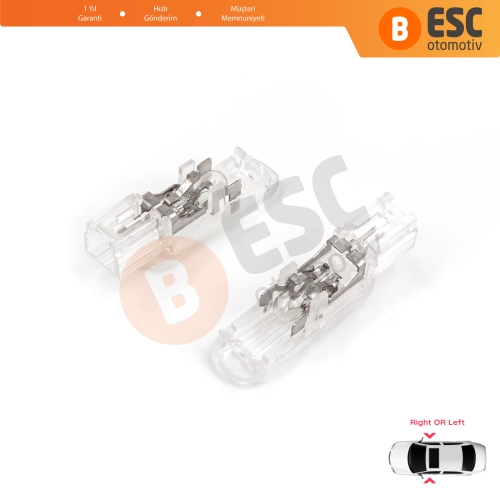 Renault Clio MK3 Megane MK2 3 Scenic MK2 3 Fluence L3 8200120715 için 2 Adet Kapı İçi Aydınlatma Lambası