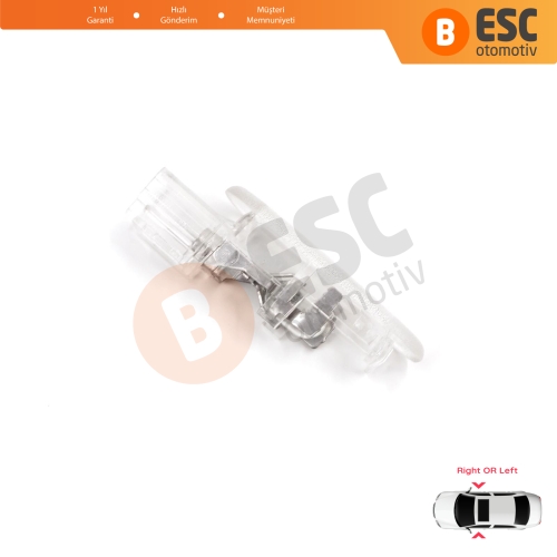 Renault Clio MK3 Megane MK2 3 Scenic MK2 3 Fluence L3 8200120715 için 1 Adet Kapı İçi Aydınlatma Lambası