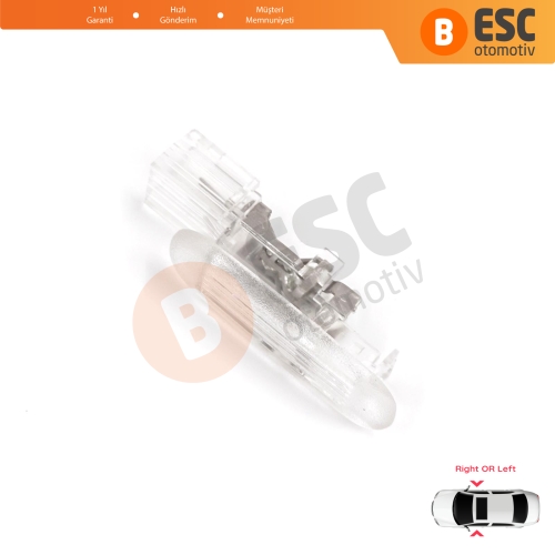 Renault Clio MK3 Megane MK2 3 Scenic MK2 3 Fluence L3 8200120715 için 1 Adet Kapı İçi Aydınlatma Lambası