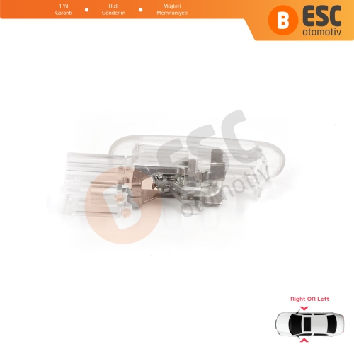 Renault Clio MK3 Megane MK2 3 Scenic MK2 3 Fluence L3 8200120715 için 1 Adet Kapı İçi Aydınlatma Lambası