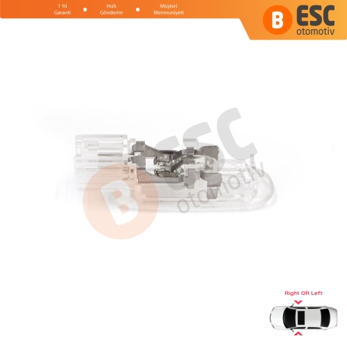 Renault Clio MK3 Megane MK2 3 Scenic MK2 3 Fluence L3 8200120715 için 1 Adet Kapı İçi Aydınlatma Lambası
