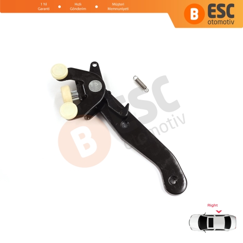 VW Transporter T5 T6 Caravelle Multivan 2003-2024 7H0843398 için Sağ Arka Sürgülü Kapı Alt Makarası