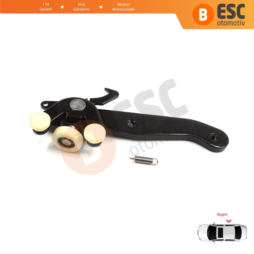 VW Transporter T5 T6 Caravelle Multivan 2003-2024 7H0843398 için Sağ Arka Sürgülü Kapı Alt Makarası