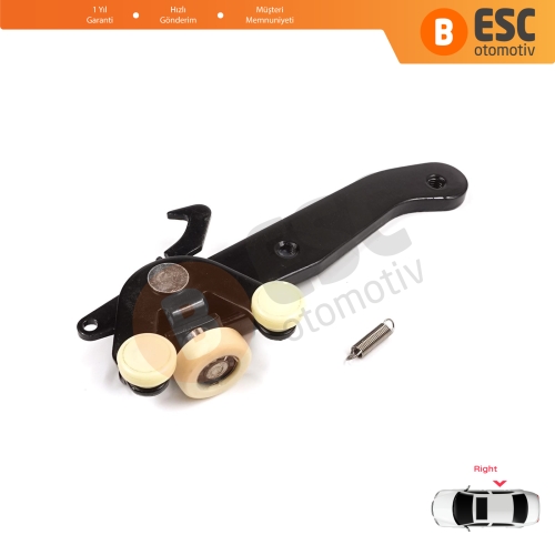 VW Transporter T5 T6 Caravelle Multivan 2003-2024 7H0843398 için Sağ Arka Sürgülü Kapı Alt Makarası