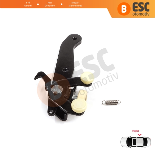 VW Transporter T5 T6 Caravelle Multivan 2003-2024 7H0843398 için Sağ Arka Sürgülü Kapı Alt Makarası