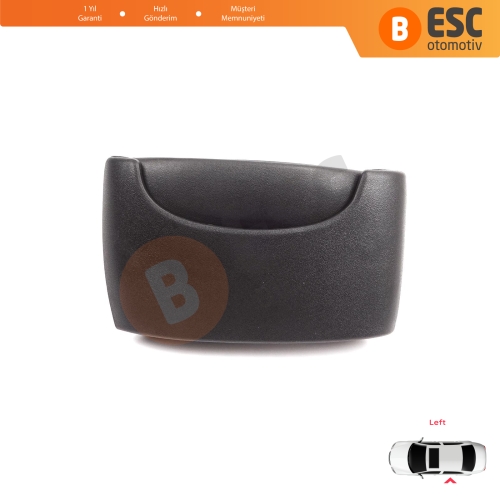 Renault Kangoo KC Express FC Nissan Kubistar MK1 X76 8200107371 için Sol Yan Sürgülü Kapı Dış Açma Kolu Siyah