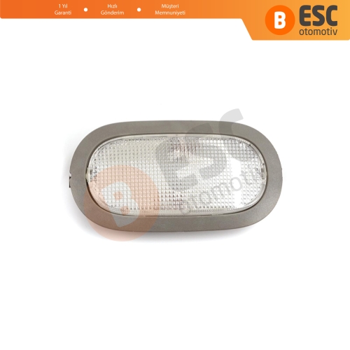 Renault Clio MK1 MK2 Symbol Thalia Nissan Platina Quest Primastar Trafic Vivaro X83 8200543879 için İç Tavan Lambası Gri