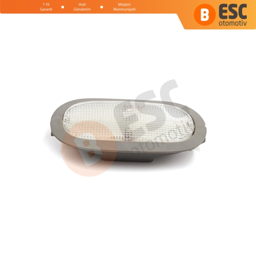 Renault Clio MK1 MK2 Symbol Thalia Nissan Platina Quest Primastar Trafic Vivaro X83 8200543879 için İç Tavan Lambası Gri