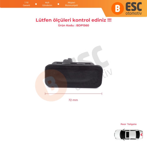 Renault Megane Scenic MK2 3 Clio MK3 MK4 Captur Laguna 3 Modus Twingo 2 8200076256 İçin Bagaj Kilit Açma Düğmesi