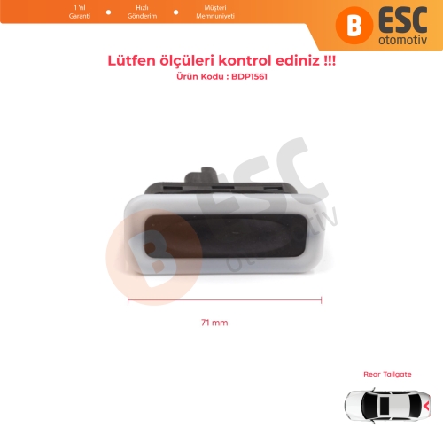 Renault Megane Scenic MK2 3 Clio MK3 MK4 Captur Laguna 3 Modus Twingo 2 8200076256 İçin Bagaj Kilit Açma Düğmesi