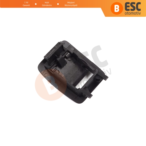 Renault Megane MK4 BFB B9A K9A 2015-On 4/5 Kapı için 1 Adet Arka Çocuk Koltuk Emniyet İsofix Kapağı Plastik Tapa