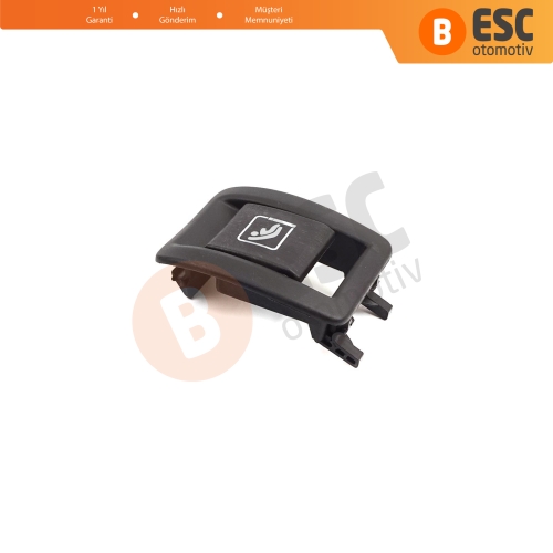 Renault Megane MK4 BFB B9A K9A 2015-On 4/5 Kapı için 1 Adet Arka Çocuk Koltuk Emniyet İsofix Kapağı Plastik Tapa