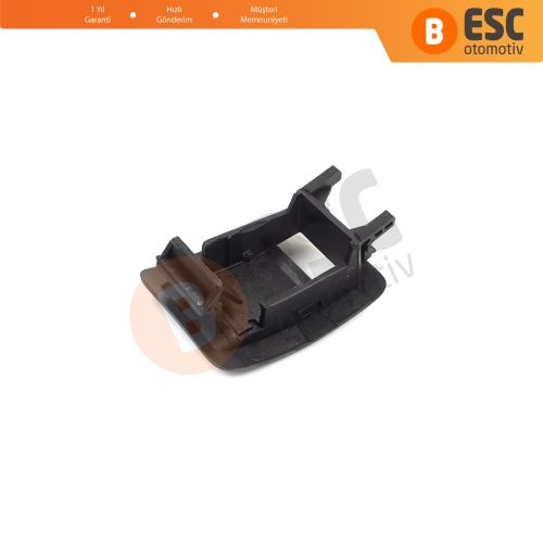 Renault Megane MK4 BFB B9A K9A 2015-On 4/5 Kapı için 1 Adet Arka Çocuk Koltuk Emniyet İsofix Kapağı Plastik Tapa