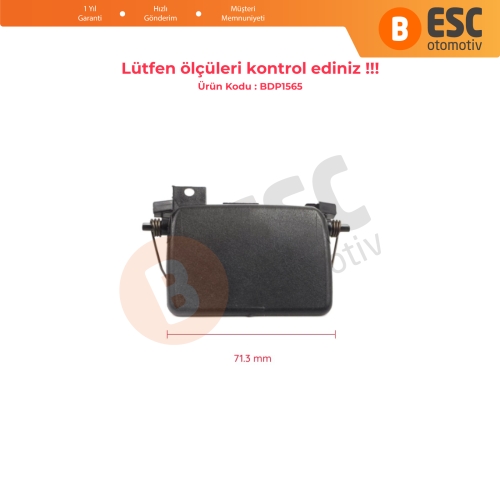 Dacia Logan MK1 LS KS 2004-2008 Makyajsız Kasa 4/5-Kapı 6001548684 için Torpido Kapak Açma Mandalı Yaylı Siyah