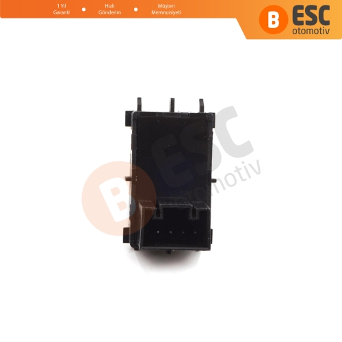 VW Crafter 2 Golf 7 Passat B8 Polo 6 Octavia 4 Superb 3 Leon 3 Ibiza 5 Ateca Audi A1 MK2 5G0959855D İçin Yolcu Kapı Tekli Cam Açma Düğmesi 4 Pin Anahtarı 