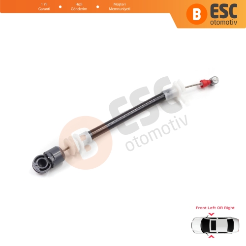 BMW X5 E53 2000-2006 51218243615 51218243616 için Ön Dış Kapı Kolu Taşıyıcı Açma Teli 177 mm 