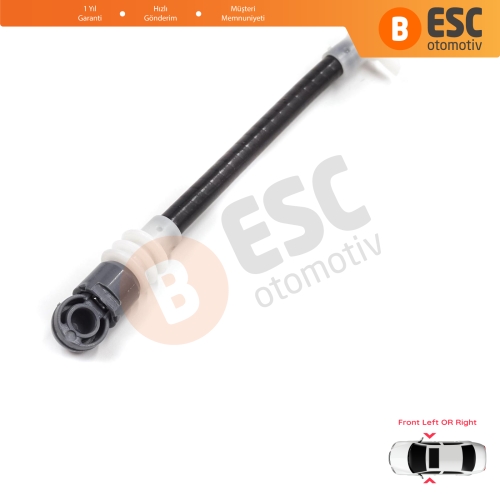 BMW X5 E53 2000-2006 51218243615 51218243616 için Ön Dış Kapı Kolu Taşıyıcı Açma Teli 177 mm 