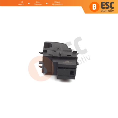 VW Crafter 2 Golf 7 Passat B8 Polo 6 Octavia 4 Superb 3 Leon 3 Ibiza 5 Ateca Audi A1 MK2 5G0959855M İçin Yolcu Kapı Tekli Cam Açma Düğmesi 4 Pin Anahtarı 