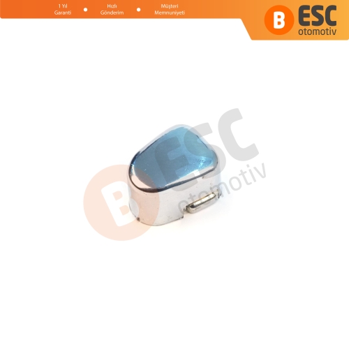 Peugeot 307 3A/C 3E 3H 3B 2000-2012 470198  için Krom Renk Plastik El Fren Düğme Tuş Kapağı