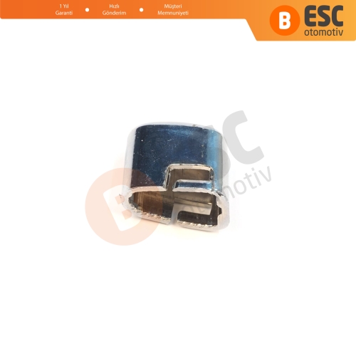 Peugeot 307 3A/C 3E 3H 3B 2000-2012 470198  için Krom Renk Plastik El Fren Düğme Tuş Kapağı