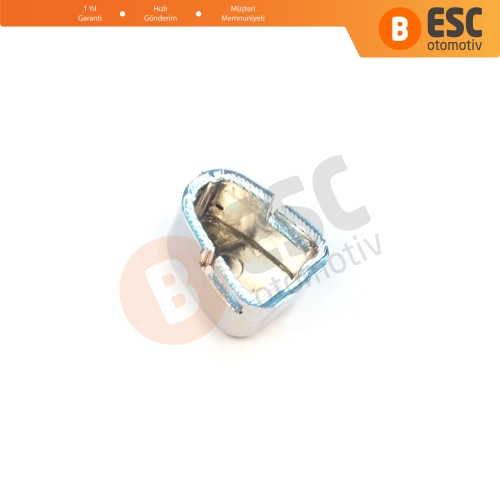 Peugeot 307 3A/C 3E 3H 3B 2000-2012 470198  için Krom Renk Plastik El Fren Düğme Tuş Kapağı